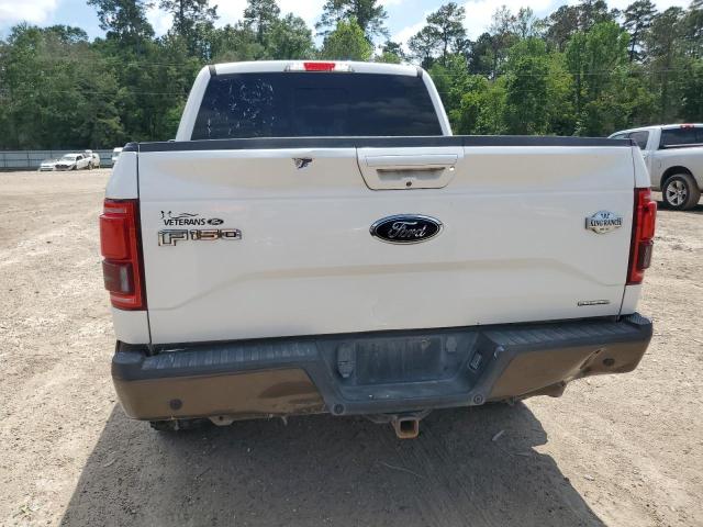 1FTEW1EF6GFC72020 - 2016 FORD F150 SUPERCREW WHITE photo 6