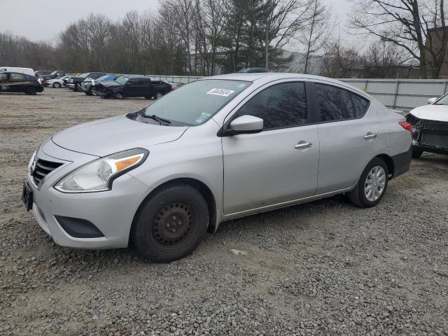 3N1CN7AP6FL802750 - 2015 NISSAN VERSA S SILVER photo 1