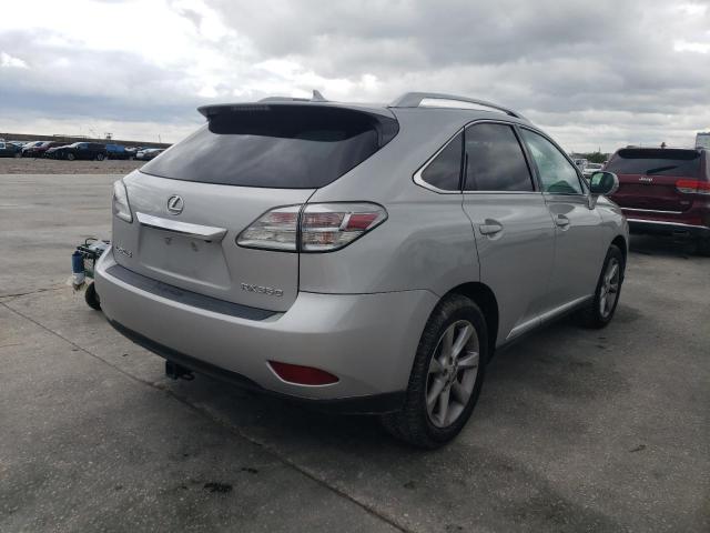 2T2ZK1BA5AC005324 - 2010 LEXUS RX 350 SILVER photo 3