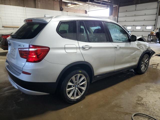 5UXWX9C51E0D36377 - 2014 BMW X3 XDRIVE28I SILVER photo 3