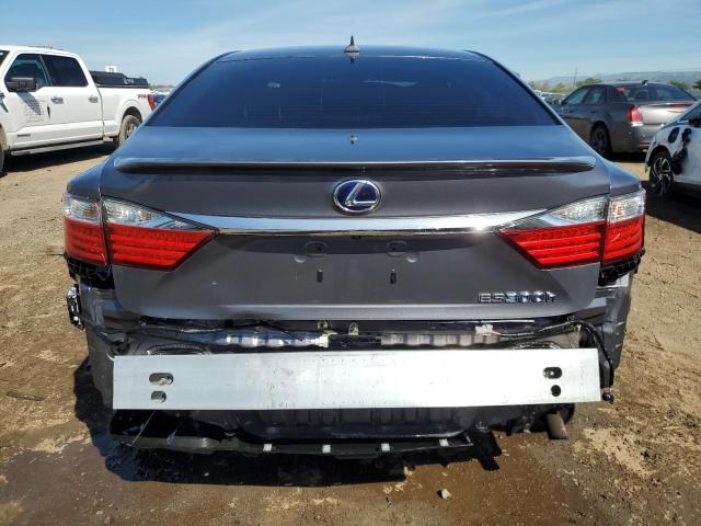 JTHBW1GGXE2050740 - 2014 LEXUS ES 300H GRAY photo 6