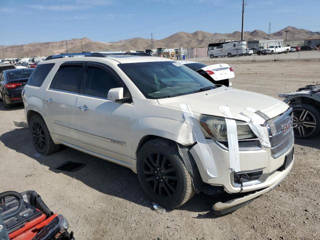 1GKKVTKD4DJ189266 - 2013 GMC ACADIA DENALI WHITE photo 4