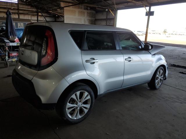 KNDJP3A58F7757448 - 2015 KIA SOUL + SILVER photo 3