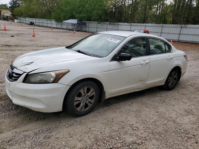 1HGCP2F69CA136658 - 2012 HONDA ACCORD SE WHITE photo 1