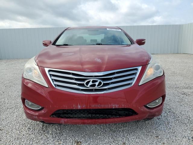 KMHFG4JG2DA219207 - 2013 HYUNDAI AZERA RED photo 5