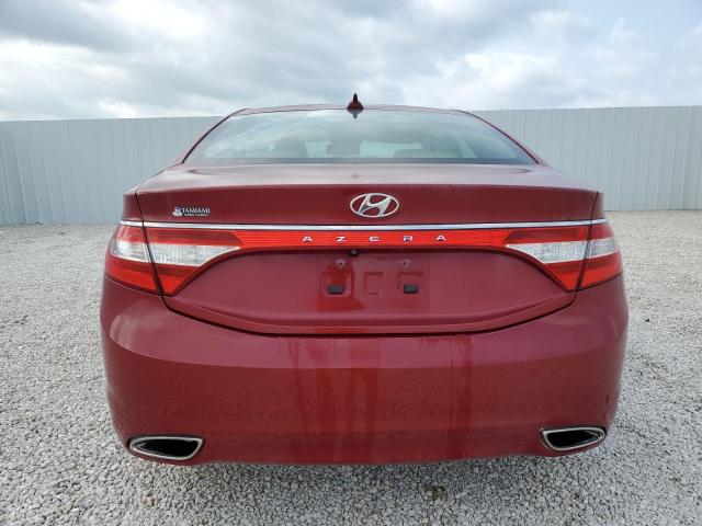 KMHFG4JG2DA219207 - 2013 HYUNDAI AZERA RED photo 6