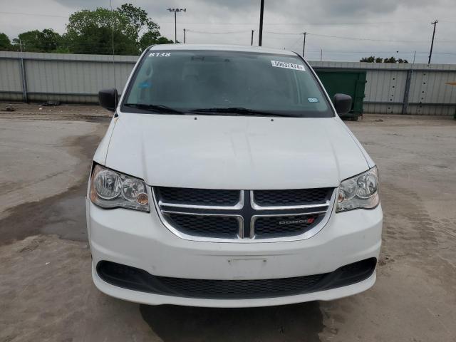 2C4RDGBG0HR768030 - 2017 DODGE GRAND CARA SE WHITE photo 5