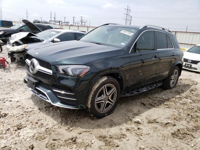 4JGFB4KE0MA384183 - 2021 MERCEDES-BENZ GLE 350 4MATIC GREEN photo 1