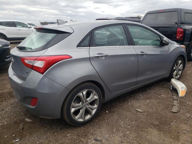 KMHD35LH6EU173394 - 2014 HYUNDAI ELANTRA GT GRAY photo 3