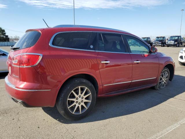 5GAKRBKD1EJ226173 - 2014 BUICK ENCLAVE RED photo 3