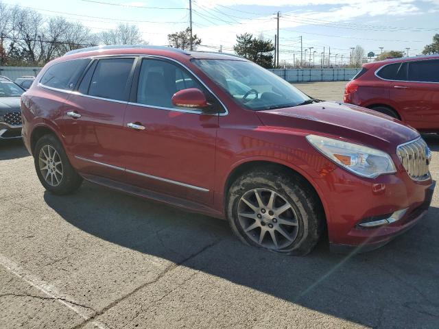 5GAKRBKD1EJ226173 - 2014 BUICK ENCLAVE RED photo 4