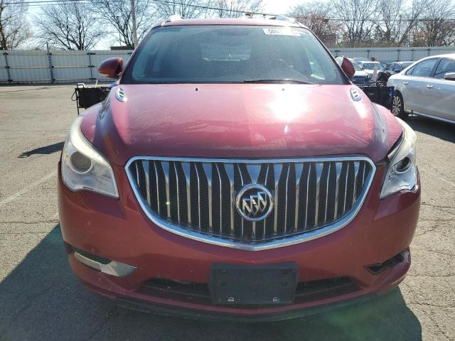 5GAKRBKD1EJ226173 - 2014 BUICK ENCLAVE RED photo 5