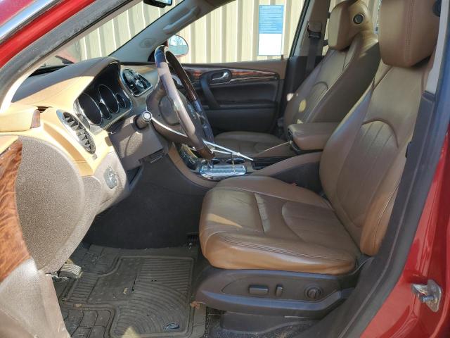 5GAKRBKD1EJ226173 - 2014 BUICK ENCLAVE RED photo 7