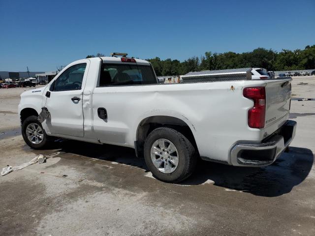 3GCNWAEF2MG366731 - 2021 CHEVROLET SILVERADO C1500 WHITE photo 2