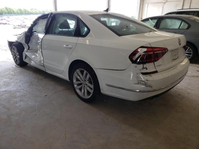 1VWLA7A32KC013925 - 2019 VOLKSWAGEN PASSAT WOLFSBURG WHITE photo 2