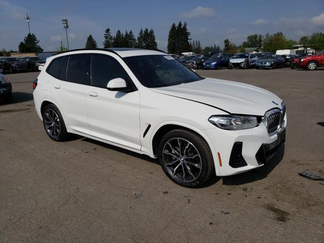 5UX53DP0XN9M71178 - 2022 BMW X3 XDRIVE30I WHITE photo 4