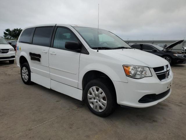 2C4RDGBG1HR767808 - 2017 DODGE GRAND CARA SE WHITE photo 4