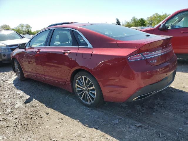 3LN6L5B96HR640957 - 2017 LINCOLN MKZ PREMIERE RED photo 2