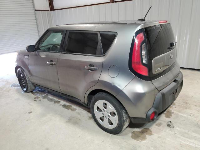 KNDJN2A22F7219009 - 2015 KIA SOUL GRAY photo 2