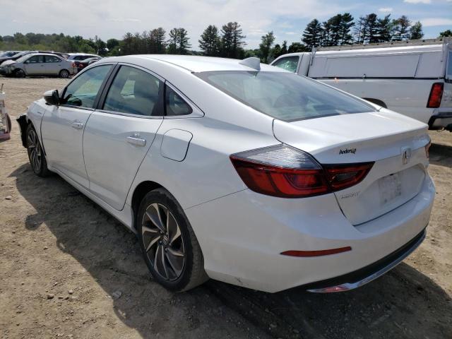 19XZE4F96NE004719 - 2022 HONDA INSIGHT TOURING WHITE photo 3