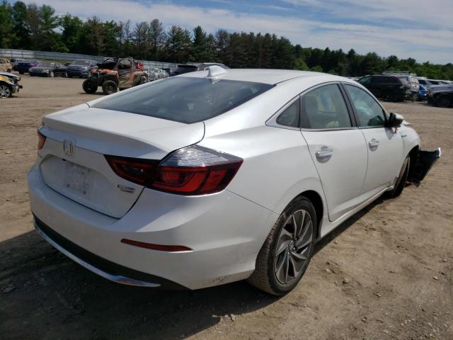 19XZE4F96NE004719 - 2022 HONDA INSIGHT TOURING WHITE photo 4