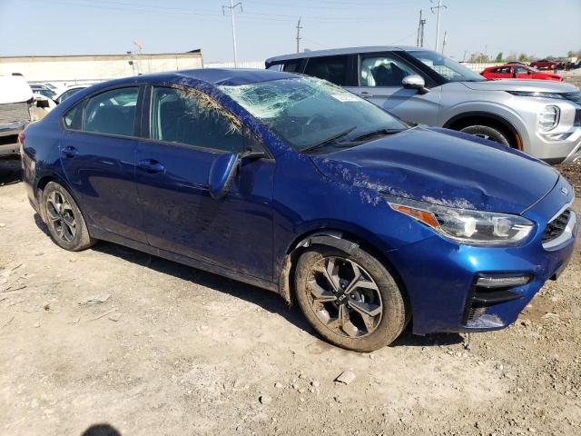 3KPF24AD3LE248588 - 2020 KIA FORTE FE BLUE photo 4