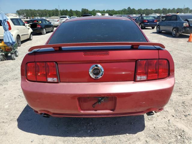 1ZVHT82HX55147719 - 2005 FORD MUSTANG GT RED photo 6