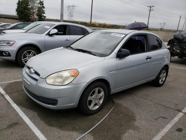 KMHCM36C79U105799 - 2009 HYUNDAI ACCENT GS SILVER photo 1