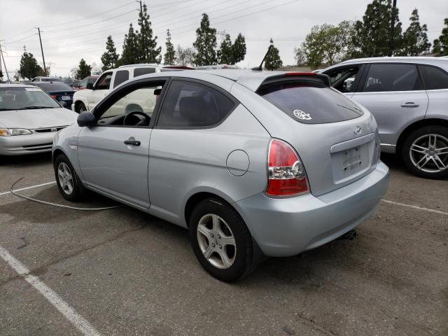 KMHCM36C79U105799 - 2009 HYUNDAI ACCENT GS SILVER photo 2