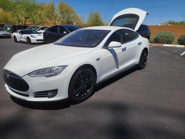 5YJSA1H13EFP45147 - 2014 TESLA MODEL S Ağ foto 2