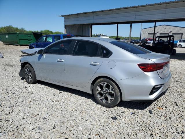 3KPF24AD6KE116343 - 2019 KIA FORTE FE SILVER photo 2