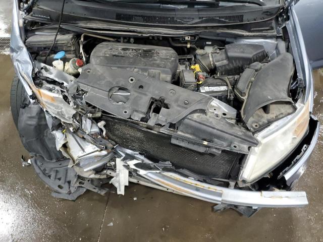 5FNRL5H63CB123141 - 2012 HONDA ODYSSEY EXL BLUE photo 12