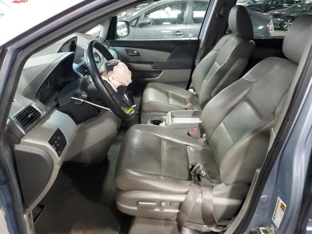 5FNRL5H63CB123141 - 2012 HONDA ODYSSEY EXL BLUE photo 7