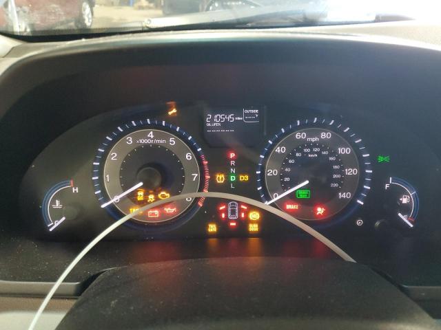 5FNRL5H63CB123141 - 2012 HONDA ODYSSEY EXL BLUE photo 9