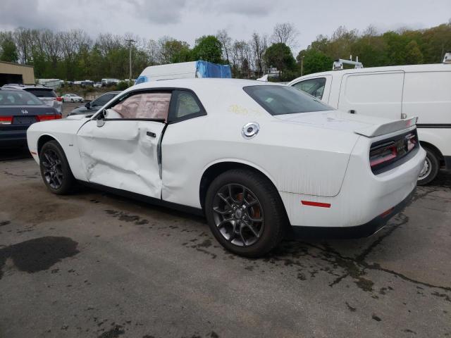 2C3CDZGG5JH322871 - 2018 DODGE CHALLENGER GT WHITE photo 2