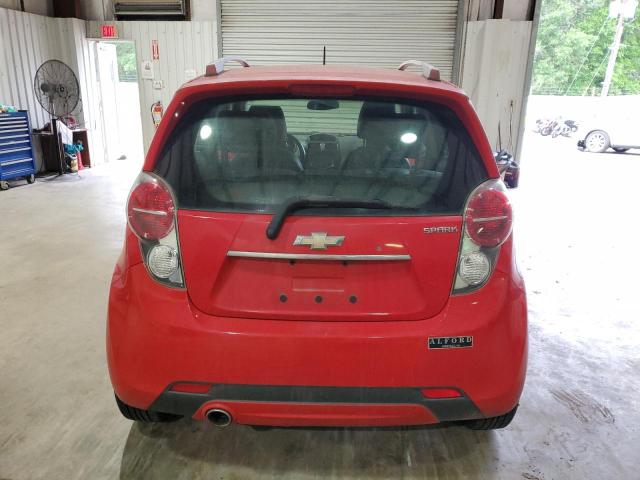 KL8CF6S99DC595986 - 2013 CHEVROLET SPARK 2LT RED photo 6