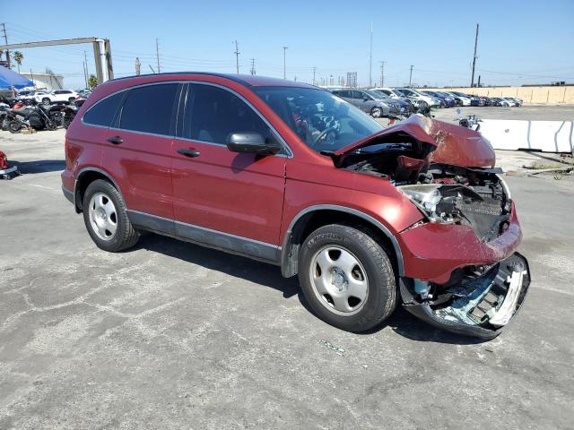 JHLRE38327C064741 - 2007 HONDA CR-V LX BURGUNDY photo 4