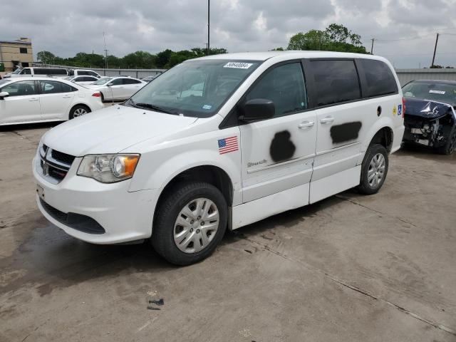 2C4RDGBG5HR776494 - 2017 DODGE GRAND CARA SE WHITE photo 1