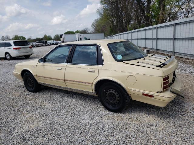 1G3AG55N9P6312326 - 1993 OLDSMOBILE CUTLASS CI S კრემისფერი ფოტო 2