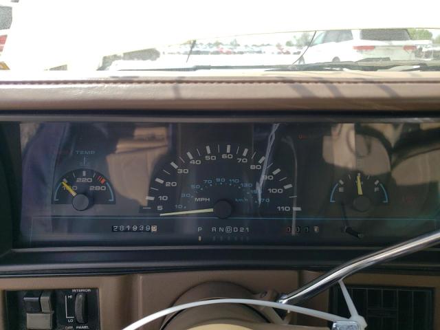 1G3AG55N9P6312326 - 1993 OLDSMOBILE CUTLASS CI S კრემისფერი ფოტო 9