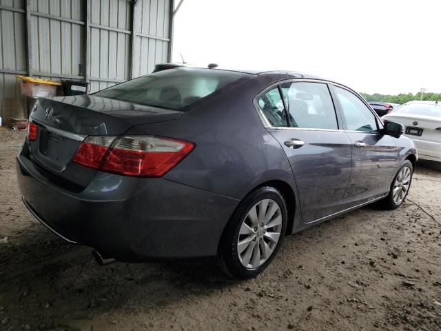 1HGCR2F85EA015334 - 2014 HONDA ACCORD EXL GRAY photo 3