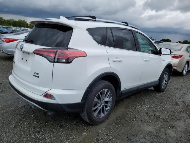 JTMRJREV1GD002243 - 2016 TOYOTA RAV4 HV XLE WHITE photo 3