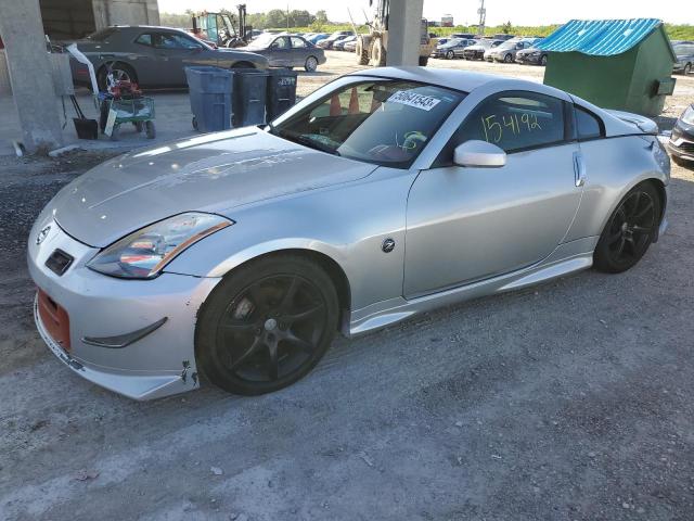 JN1AZ34D34M102550 - 2004 NISSAN 350Z COUPE SILVER photo 1