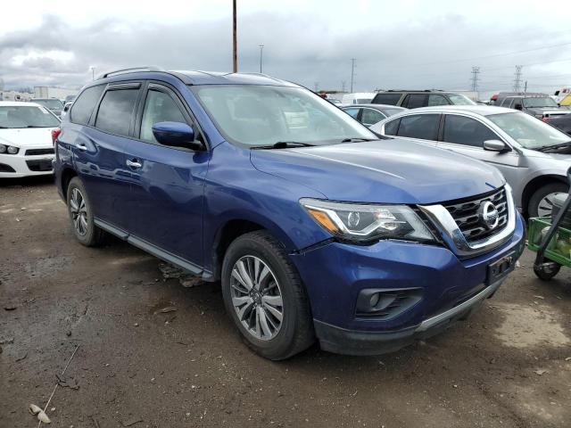 5N1DR2MM8JC635625 - 2018 NISSAN PATHFINDER S BLUE photo 4