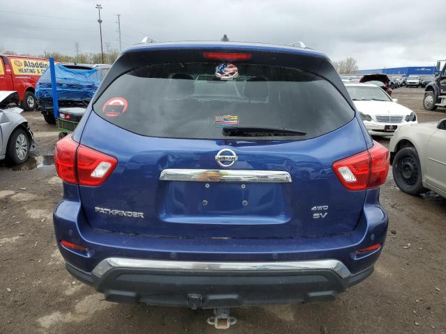 5N1DR2MM8JC635625 - 2018 NISSAN PATHFINDER S BLUE photo 6
