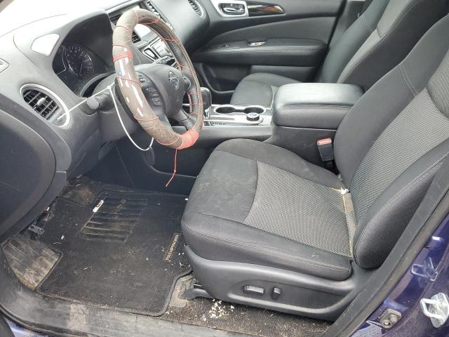 5N1DR2MM8JC635625 - 2018 NISSAN PATHFINDER S BLUE photo 7