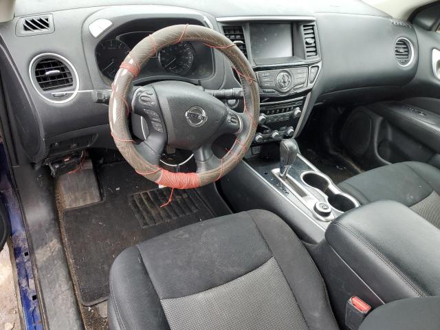 5N1DR2MM8JC635625 - 2018 NISSAN PATHFINDER S BLUE photo 8
