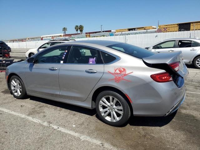 1C3CCCAB9GN114893 - 2016 CHRYSLER 200 LIMITED GRAY photo 2