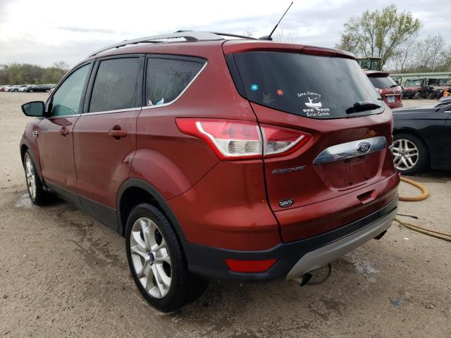 1FMCU9J9XFUC25350 - 2015 FORD ESCAPE TITANIUM BURGUNDY photo 2