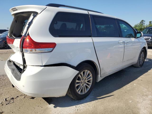 5TDYK3DC0CS214779 - 2012 TOYOTA SIENNA XLE WHITE photo 3